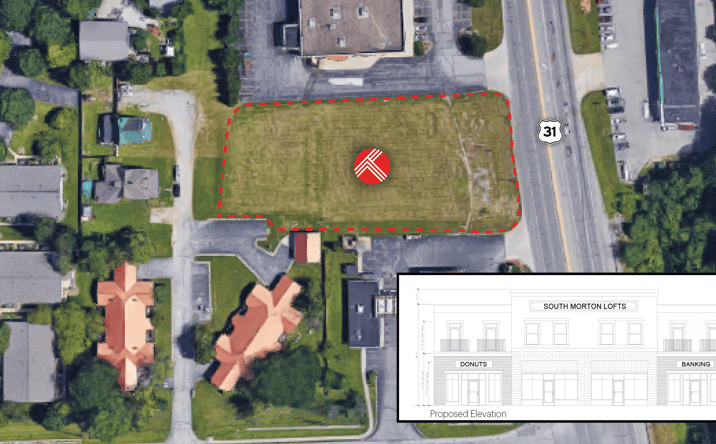 Pictures of Retail, Land property located at 100 S Morton St, Franklin, IN 46131 for lease - image #1