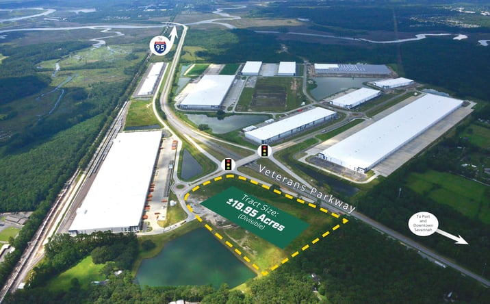 Pictures of Land property located at Veterans Pkwy, Savannah, GA 31405 for lease - image #1