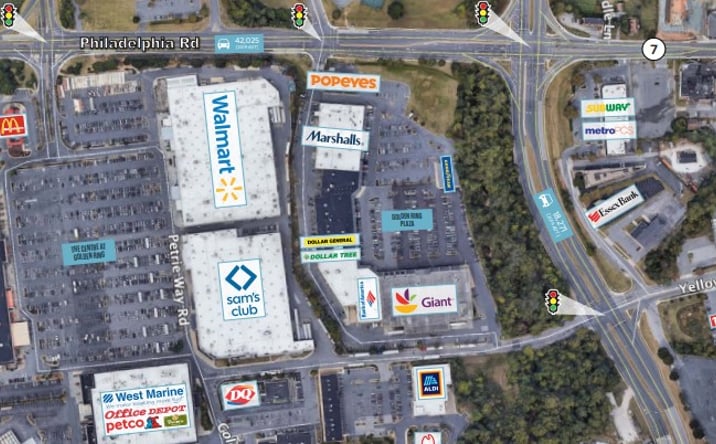 Pictures of Retail property located at 6417 Petrie Way Rd, Rosedale, MD 21237 for lease - image #1