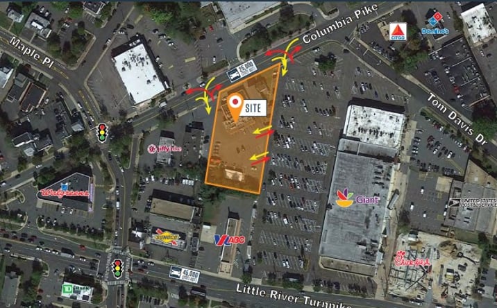 Pictures of Retail property located at 7139 Columbia Pike, Annandale, VA 22003 for lease - image #1