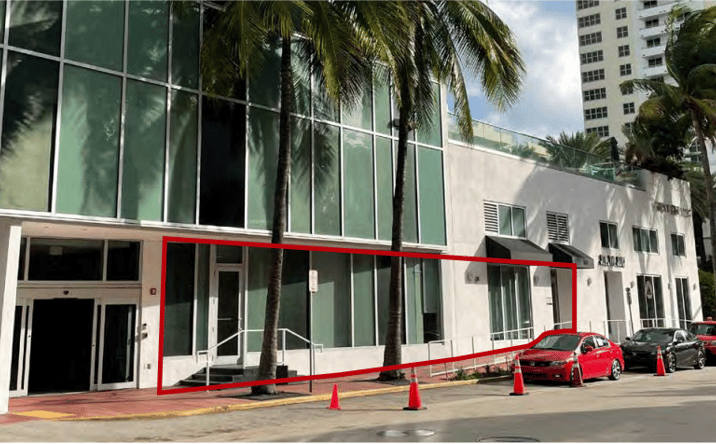 Pictures of Retail property located at 1600 Collins Ave, Miami Beach, FL 33139 for lease - image #1