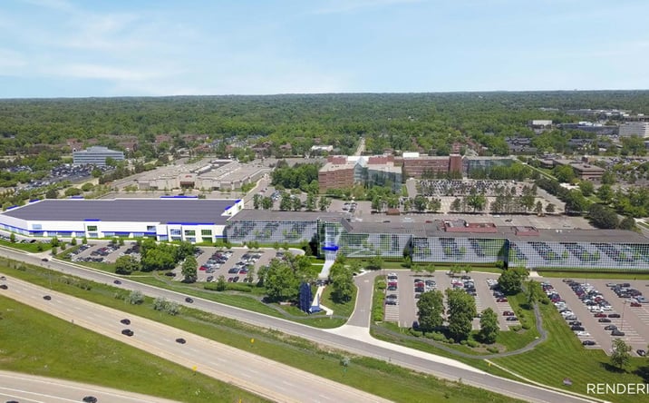 Pictures of Office, Industrial property located at 100-200 Galleria Officentre, Southfield, MI 48034 for lease - image #1