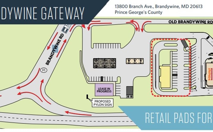 Pictures of Retail property located at 13800 Branch Ave, Brandywine, MD 20613 for lease - image #1