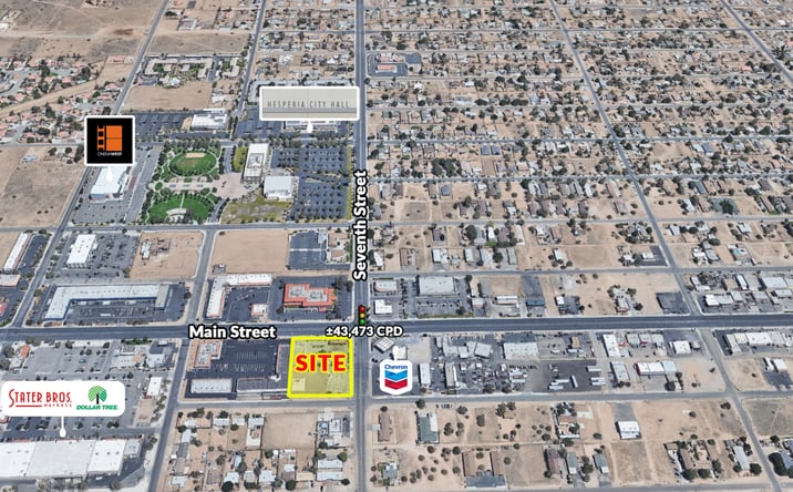 Pictures of Land property located at 15901 Main St, Hesperia, CA 92345 for lease - image #1