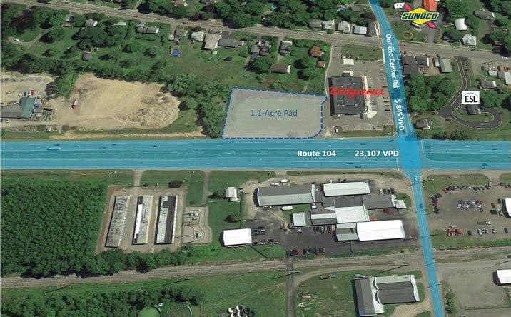 Pictures of Land property located at 1558 NY 104, Ontario, NY 14519 for lease - image #1