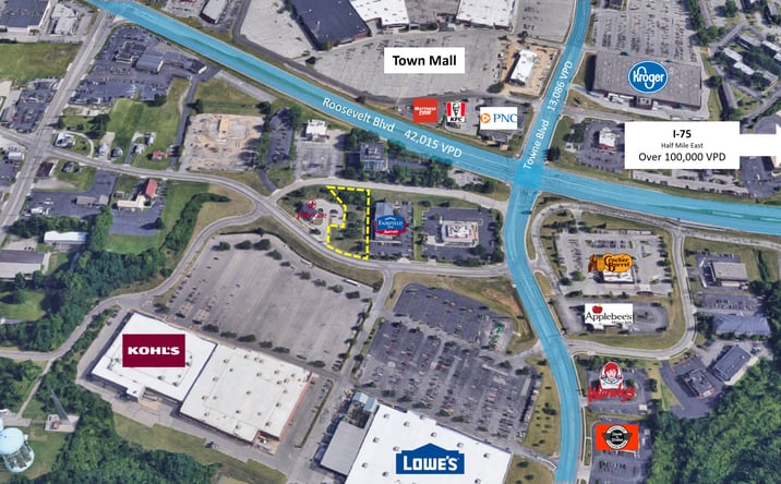 Pictures of Land property located at 6780 Roosevelt Ave, Middletown, OH 45005 for lease - image #1