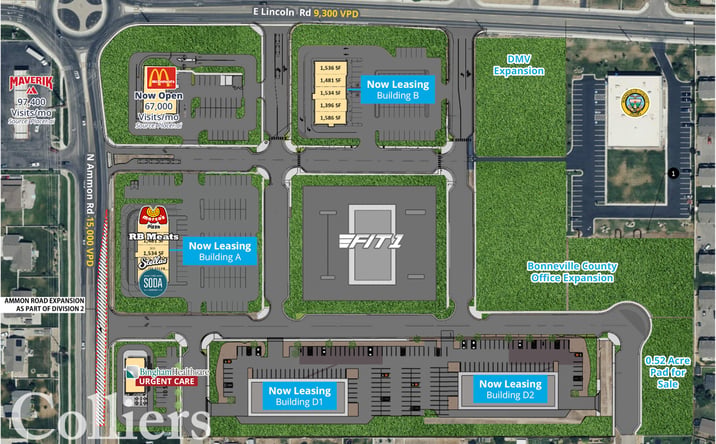 Pictures of Retail, Office property located at 3710 E Lincoln Rd, Idaho Falls, ID 83401 for lease - image #1