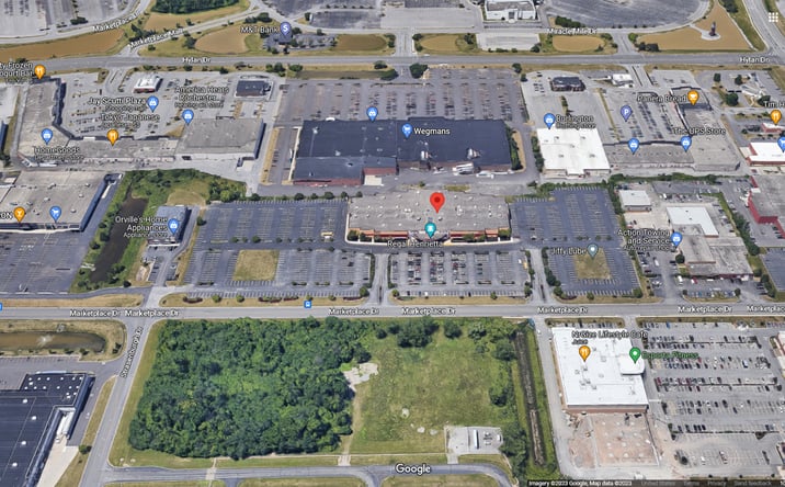 Pictures of Retail, Land, Restaurant property located at 525 Marketplace Dr, Rochester, NY 14623 for lease - image #1
