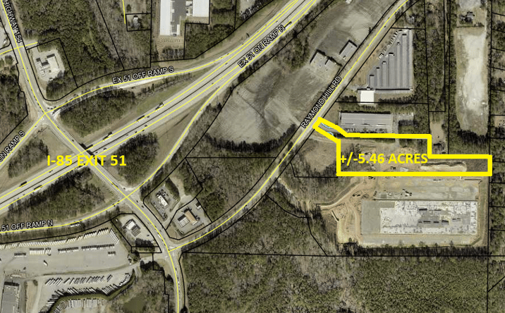 Pictures of Land property located at Raymond Hill Rd, Newnan, GA 30265 for lease - image #1
