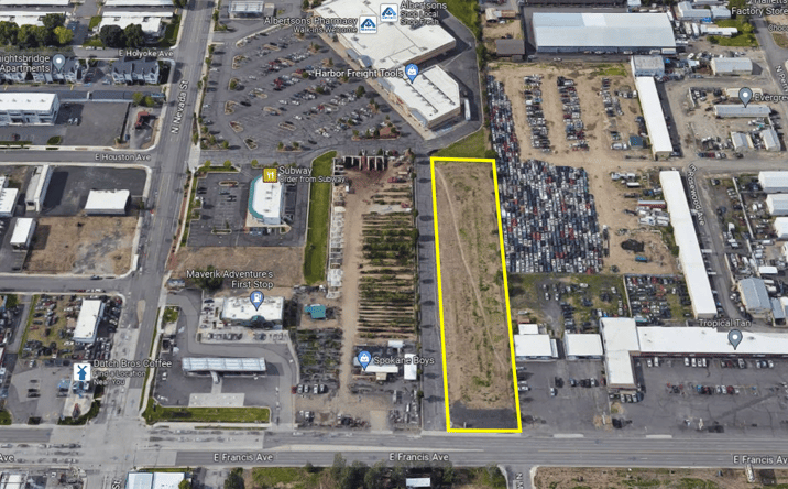 Pictures of Land property located at 1123 E Francis Ave, Spokane, WA 99208 for lease - image #1
