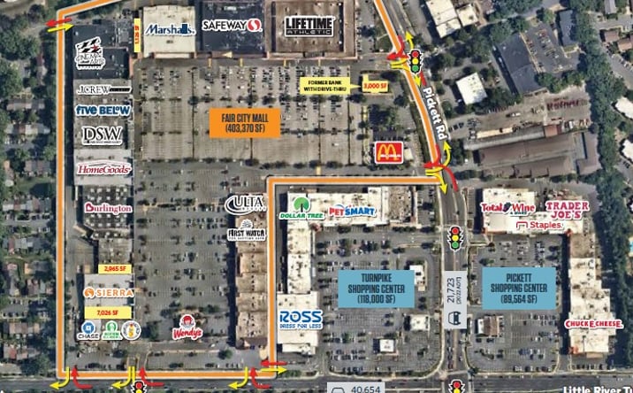 Pictures of Retail property located at 9650 Main St, Fairfax, VA 22031 for lease - image #1