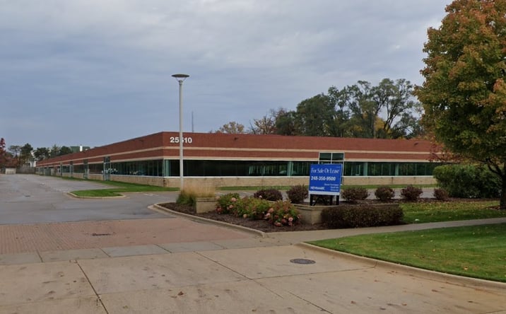 Pictures of Industrial property located at 25510 W Eleven Mile Rd, Southfield, MI 48034 for lease - image #1