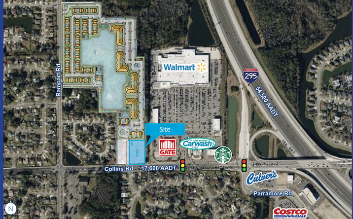 Pictures of Land property located at Collins Rd, Jacksonville, FL 32244 for lease - image #1