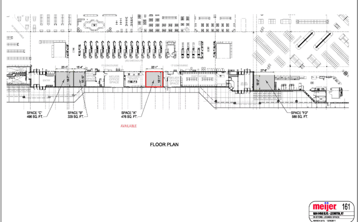 Pictures of Retail, Restaurant property located at 2155 Paul Jones Way, Lexington, KY 40509 for lease - image #1