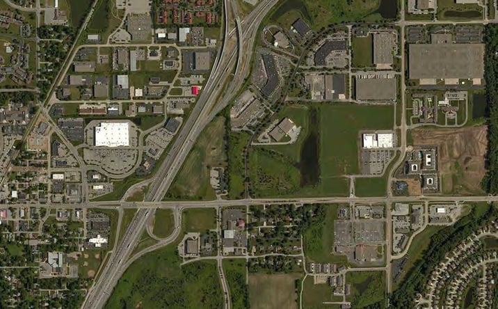 Pictures of Land property located at 116th Street & USA Parkway, Fishers, IN 46037 for lease - image #1