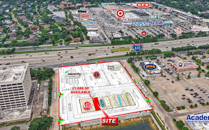 Pictures of Retail, Restaurant property located at 8825 W Loop S, Houston, TX 77096 for lease - image #1