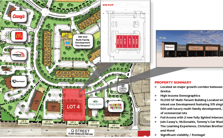 Pictures of Retail, Restaurant, Office property located at 20121 P St, Omaha, NE 68135 for lease - image #1