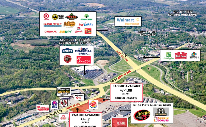 Pictures of Retail, Land property located at 876 OH-28, Milford, OH 45150 for lease - image #1