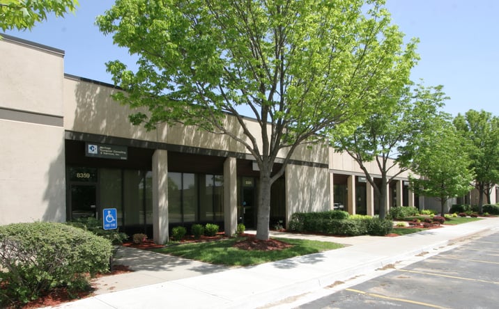 Pictures of Industrial property located at 8341-8375 Melrose Drive, Lenexa, KS 66214 for lease - image #1