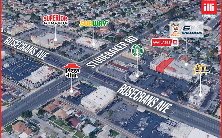 Pictures of Retail property located at 11021 Rosecrans Ave, Norwalk, CA 90650 for lease - image #1