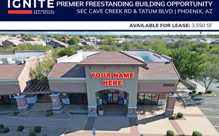 Pictures of Retail property located at SEC Cave Creek Rd & Tatum Blvd, Phoenix, AZ 85331 for lease - image #1