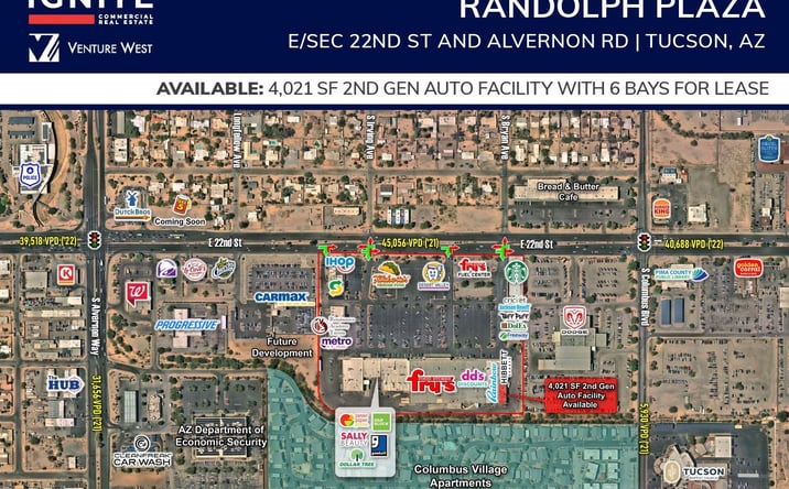 Pictures of Retail, Special Purpose property located at E 22nd St & Alvernon Rd, Tucson, AZ 85713 for lease - image #1