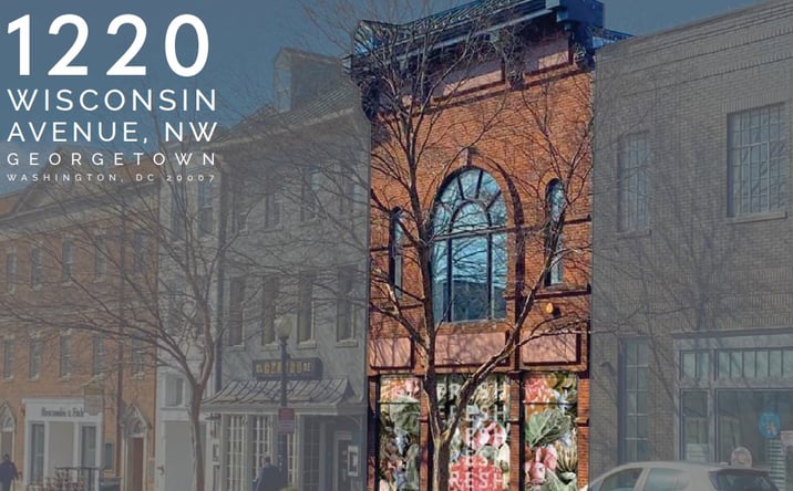 Pictures of Retail property located at 1220 Wisconsin Ave NW, Washington, DC 20007 for lease - image #1