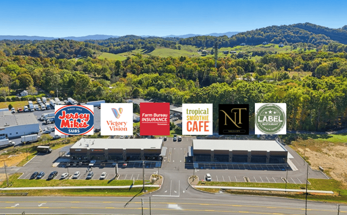 Pictures of Retail, Office, Restaurant property located at 620 Suncrest Dr, Johnson City, TN 37615 for lease - image #1