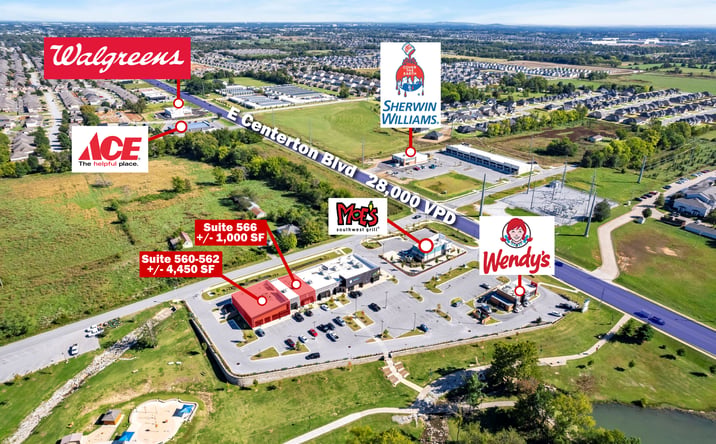 Pictures of Retail property located at 504 E Centerton Blvd, Centerton, AR 72719 for lease - image #1