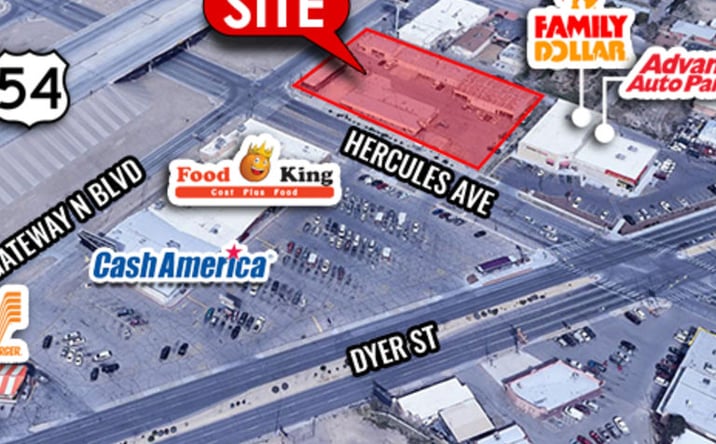 Pictures of Land property located at 4405 Hercules Ave, El Paso, TX 79904 for lease - image #1