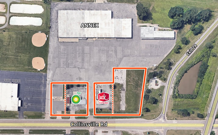 Pictures of Land property located at 9500 Collinsville Rd, Collinsville, IL 62234 for lease - image #1