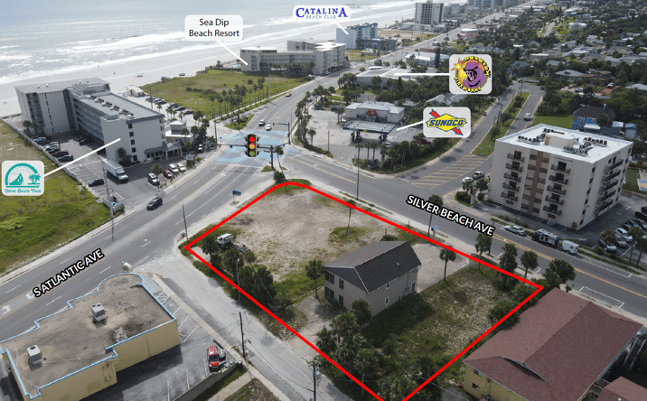 Pictures of Land property located at 1102 S Atlantic Ave, Daytona Beach, FL 32118 for lease - image #1