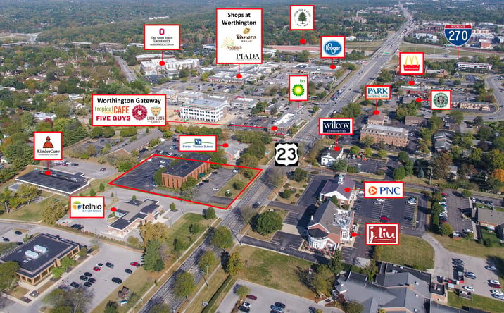 Pictures of Office property located at 6877 N High St, Worthington, OH 43085 for lease - image #1
