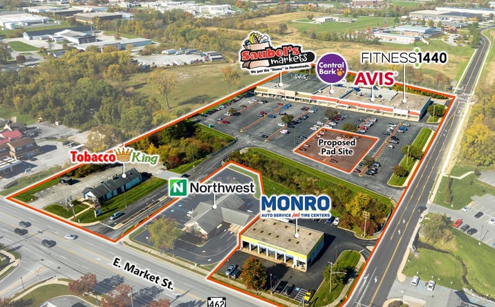 Pictures of Retail property located at 3651 E Market St, York, PA 17402 for lease - image #1