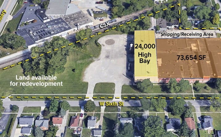 Pictures of Industrial property located at 525 W 6th St, Perrysburg, OH 43551 for lease - image #1