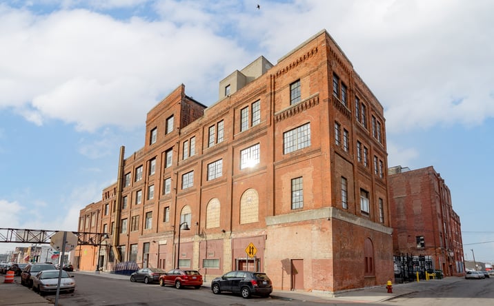 Pictures of Retail property located at 1551 Winder St-Nw corner of winder and orleans, Detroit, MI 48207 for lease - image #1