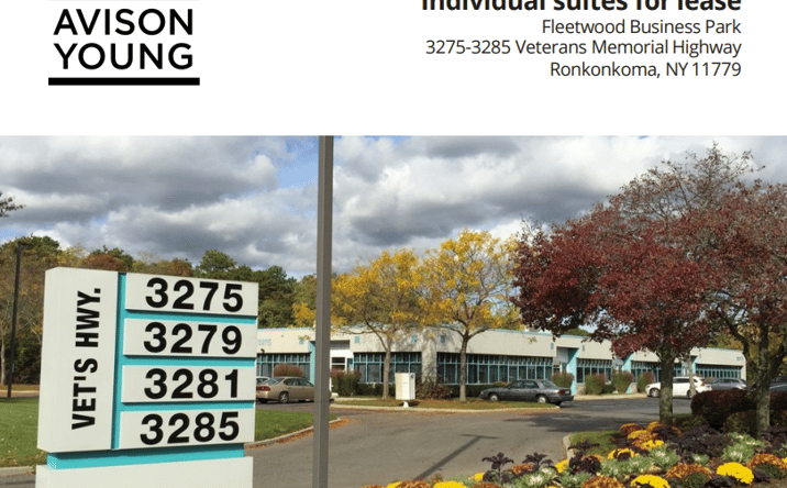 Pictures of Office property located at 3285 Veterans Memorial Hwy, Ronkonkoma, NY 11779 for lease - image #1