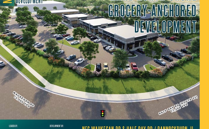 Pictures of Retail property located at 1301 Half Day Rd, Bannockburn, IL 60015 for lease - image #1