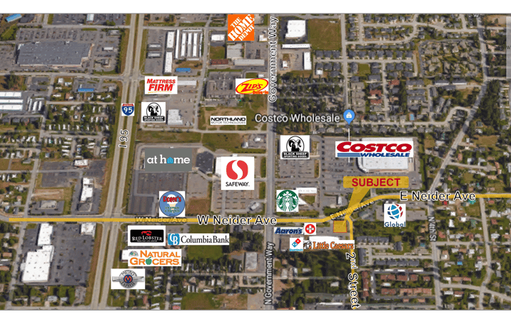 Pictures of Retail, Office, Land property located at 196 E Neider Ave, Coeur d'Alene, ID 83815 for lease - image #1