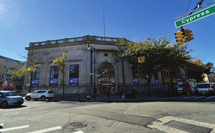 Pictures of Retail, Restaurant property located at 55-60 Myrtle Avenue, New York City, NY 11385 for lease - image #1