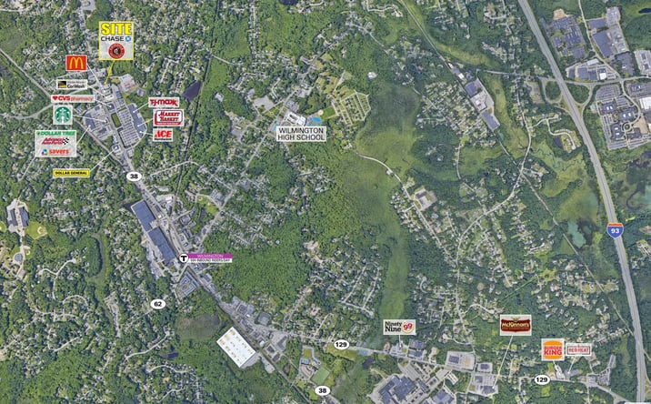 Pictures of Retail property located at 208 Main St, Wilmington, MA 01887 for lease - image #1