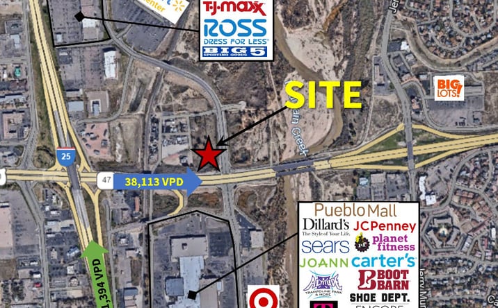 Pictures of Retail, Land property located at 3701 Bijou St, Pueblo, CO 81008 for lease - image #1