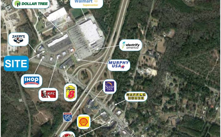Pictures of Land property located at Bells Hwy, Walterboro, SC 29488 for lease - image #1