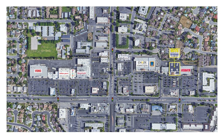 Pictures of Retail property located at 5000 Stockdale Hwy, Bakersfield, CA 93309 for lease - image #1