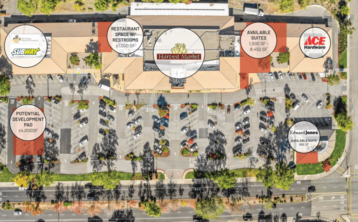 Pictures of Retail, Restaurant property located at 155 San Marin Dr, Novato, CA 94945 for lease - image #1