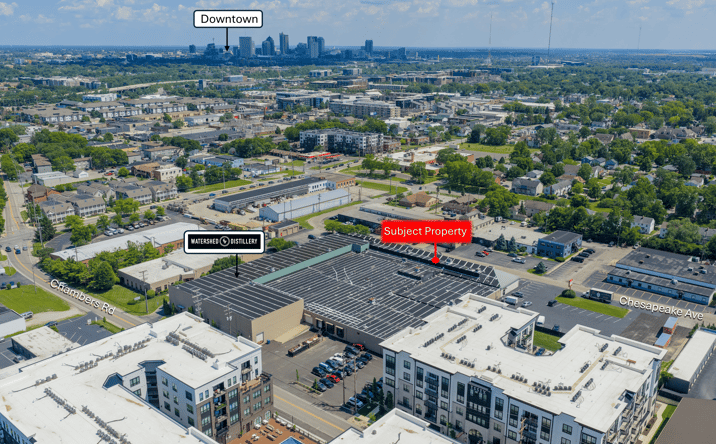 Pictures of Industrial property located at 1150 Chesapeake Ave, Columbus, OH 43212 for lease - image #1
