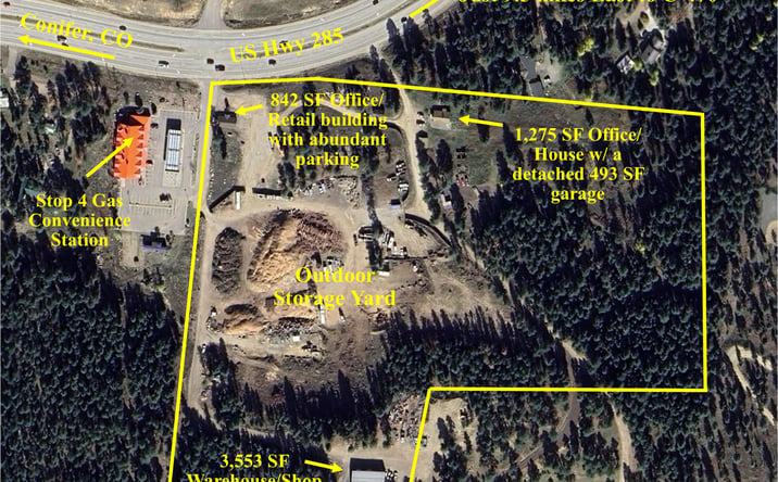 Pictures of Land property located at 9054 US Hwy 285, Morrison, CO 80465 for lease - image #1