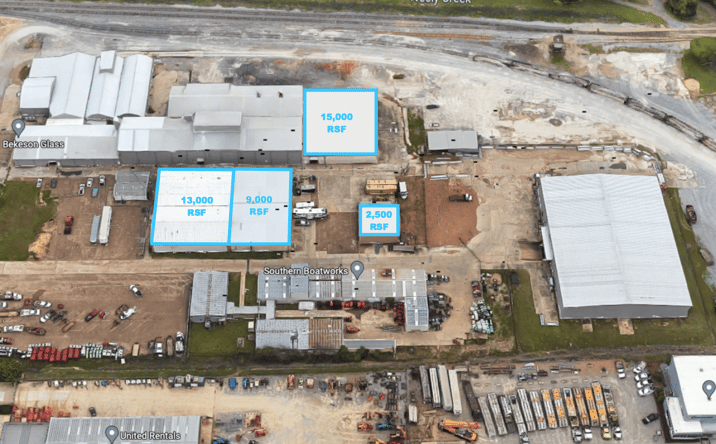 Pictures of Industrial property located at 1001 Underwood Drive, Flowood, MS 39232 for lease - image #1