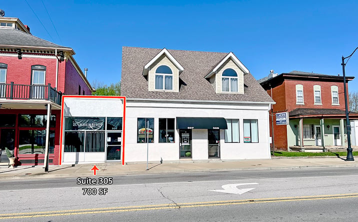 Pictures of Retail, Office property located at 305 N Illinois St, Belleville, IL 62220 for lease - image #1