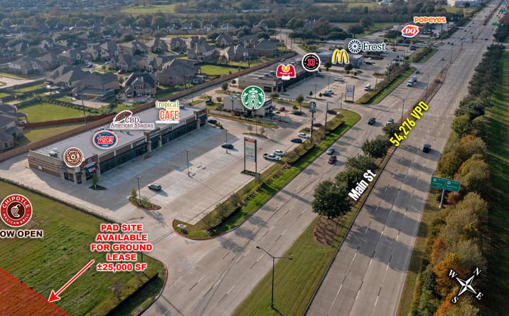 Pictures of Land property located at 3607 S Main St, Stafford, TX 77477 for lease - image #1